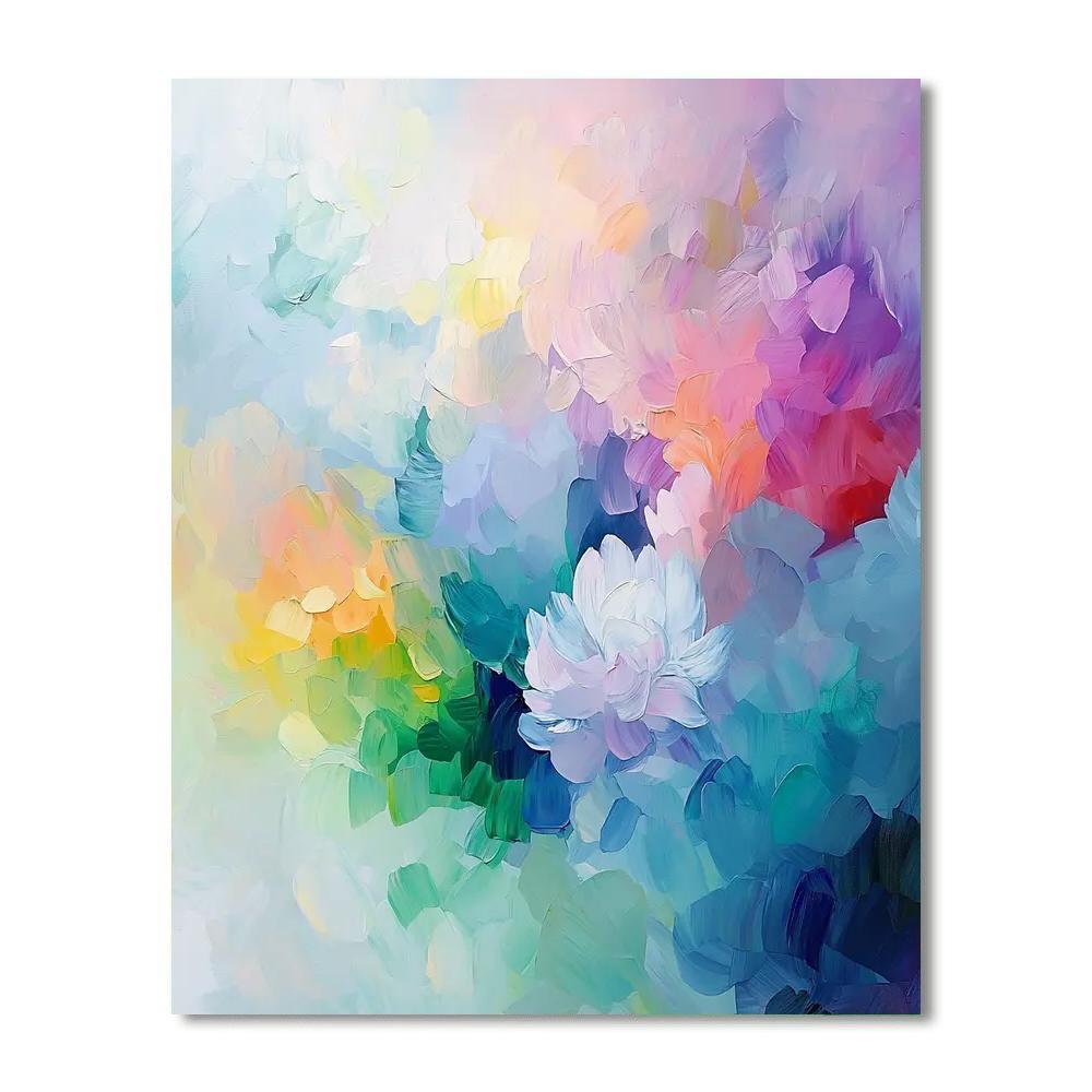 Paul Cézanne Inspired Infinite Blossom Flow  Paint By Color