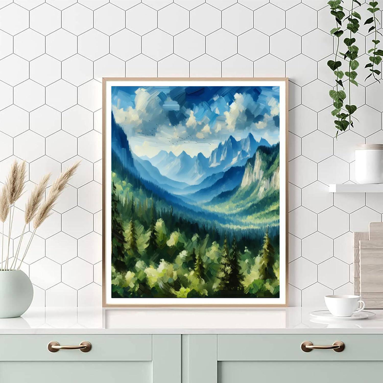 National Park Harmony Number Painting