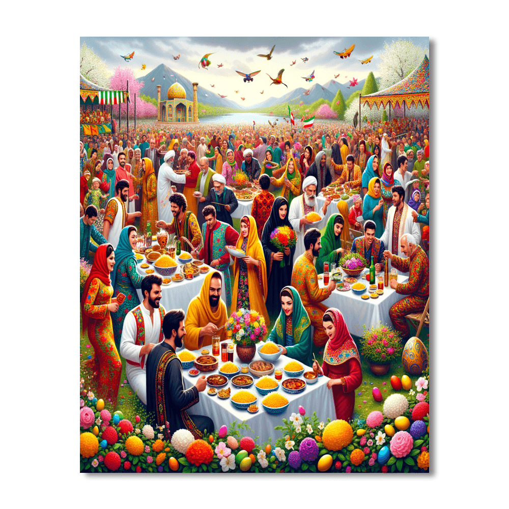 Nawruz - Central Asia Paint By Number