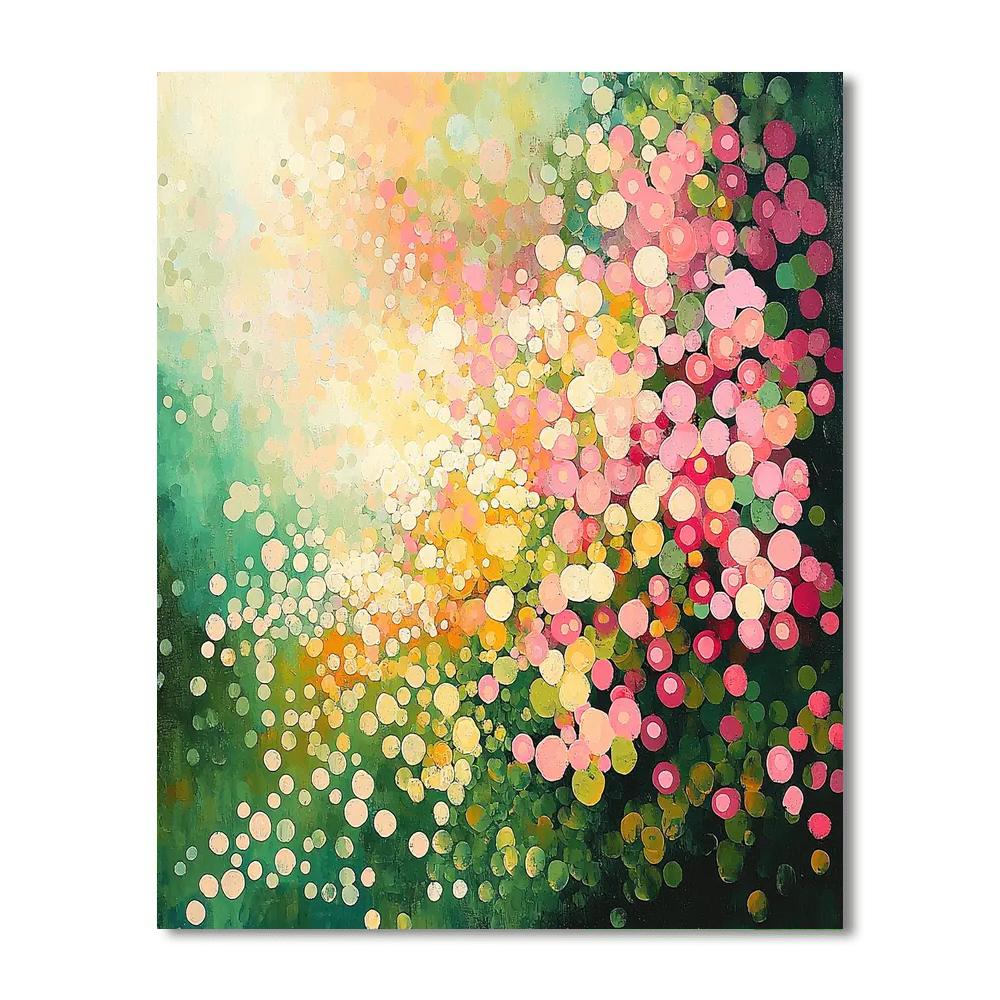 Georges Seurat Inspired Infinite Bloom  Paint By Number