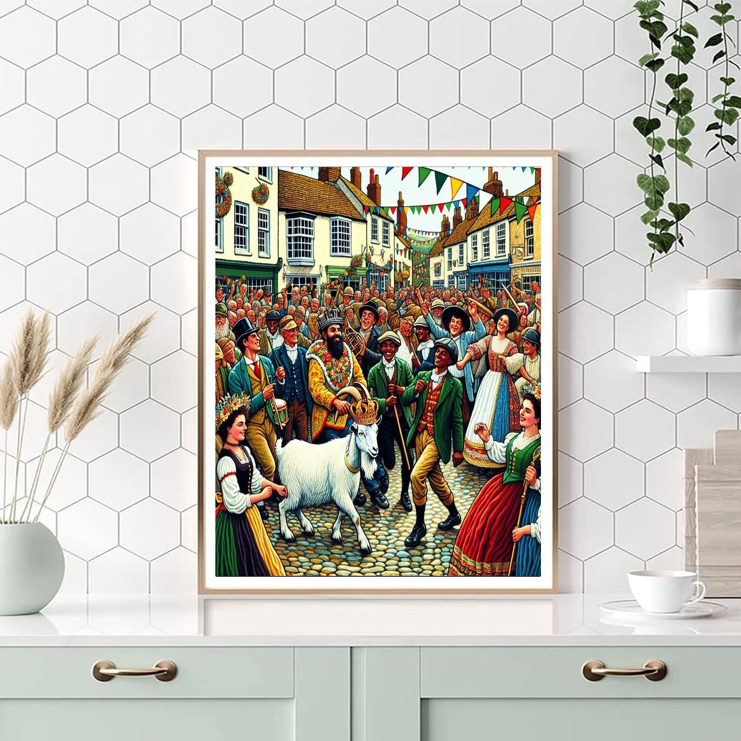 Puck Fair - Killorglin Number Painting