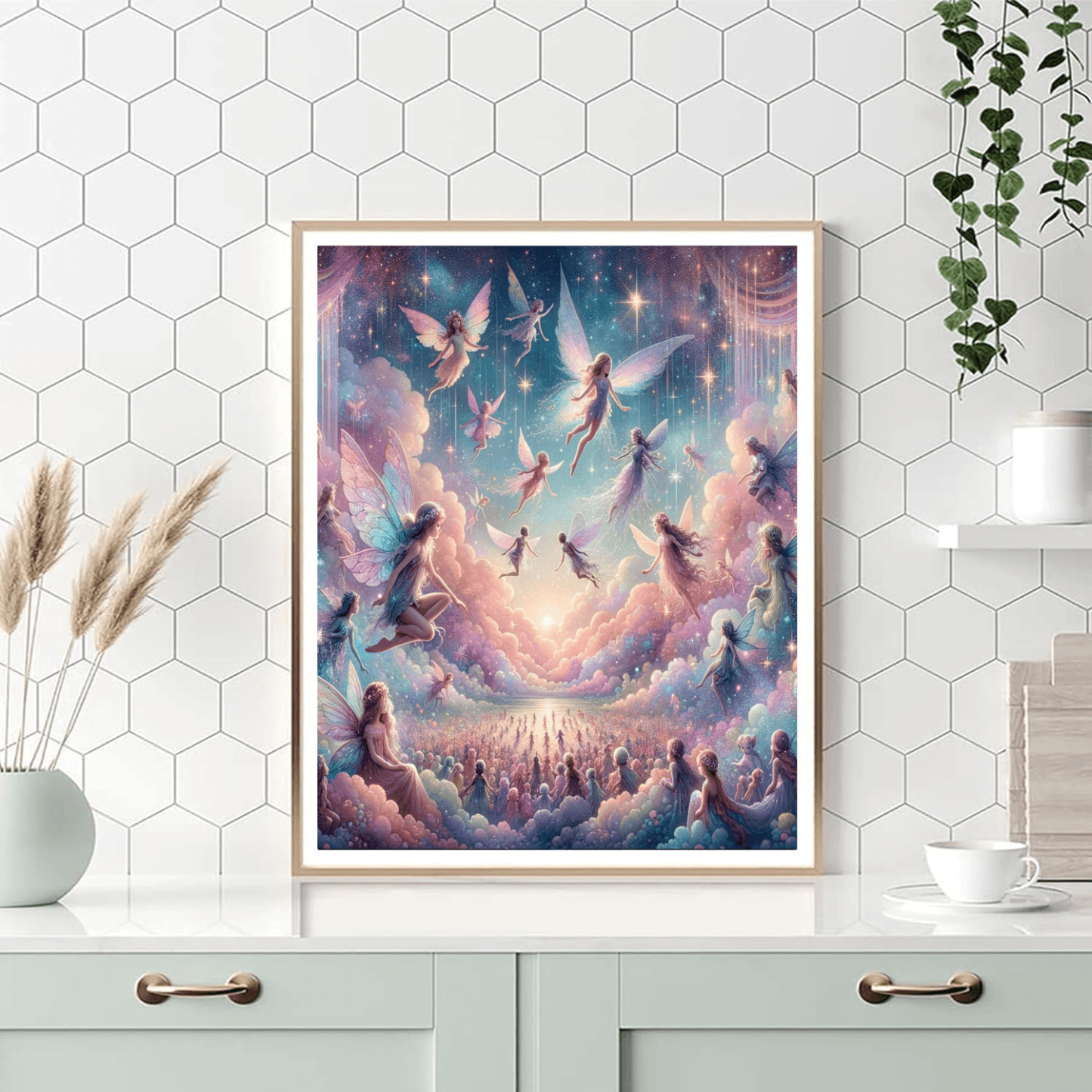 Magical Fairy Dreamscape Numbered Painting Kits