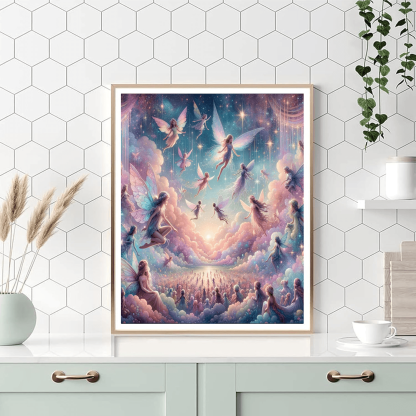 Magical Fairy Dreamscape Numbered Painting Kits