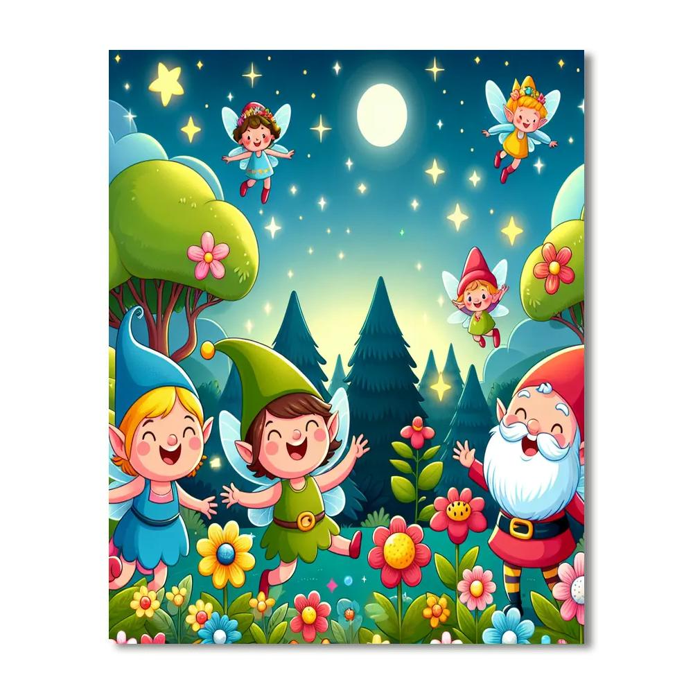 Mystical Magical Forest Numbered Painting Kits