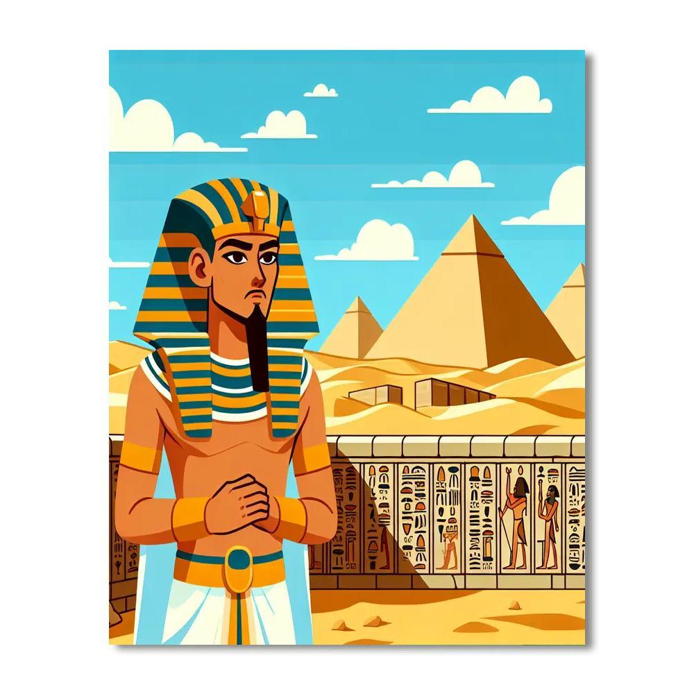 Ancient Egypt Discovery Quest Paint By Number