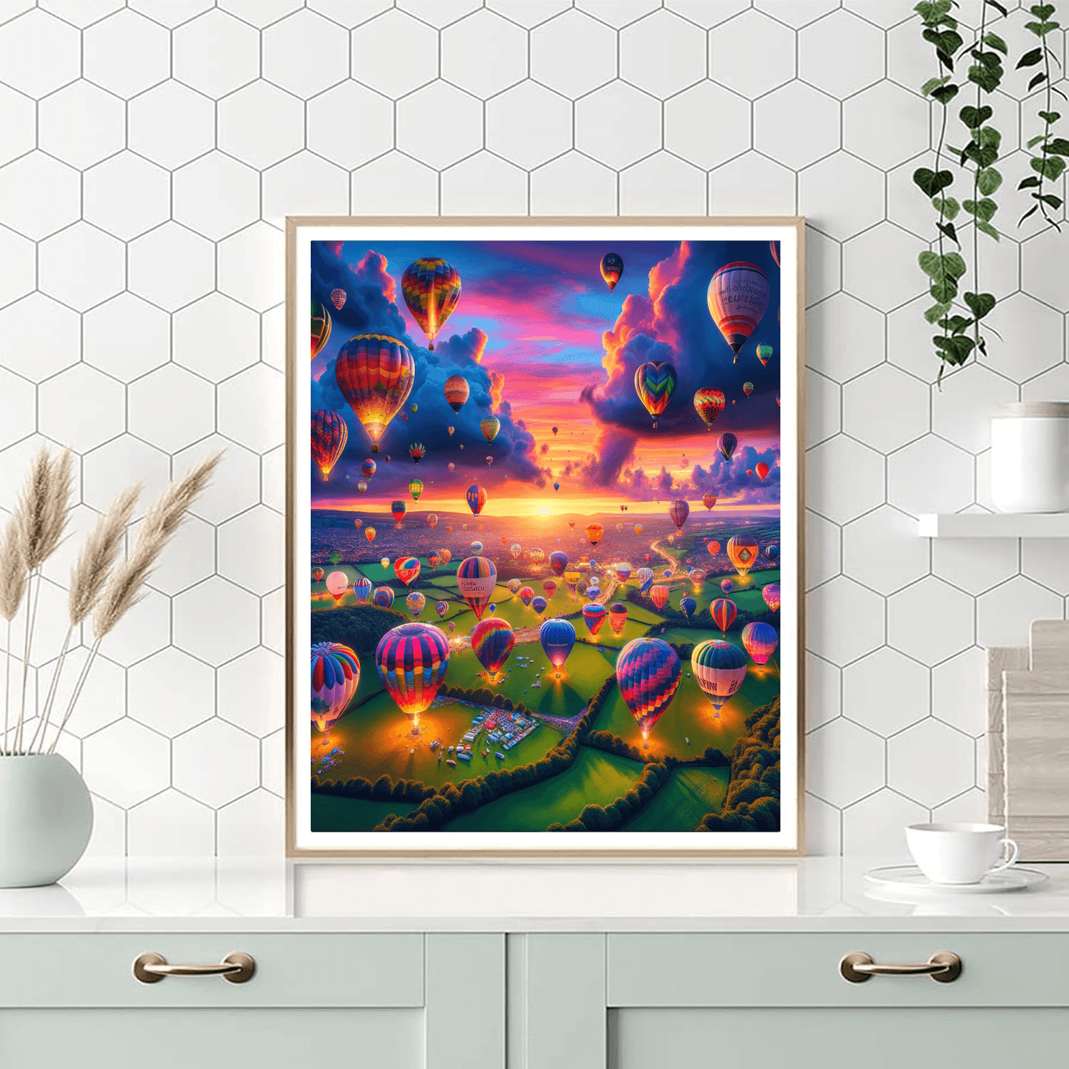 Bristol International Balloon Fiesta - Bristol Numbered Painting Kits