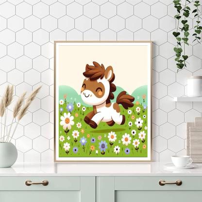 Playful Pony Paint By Numbers Kits