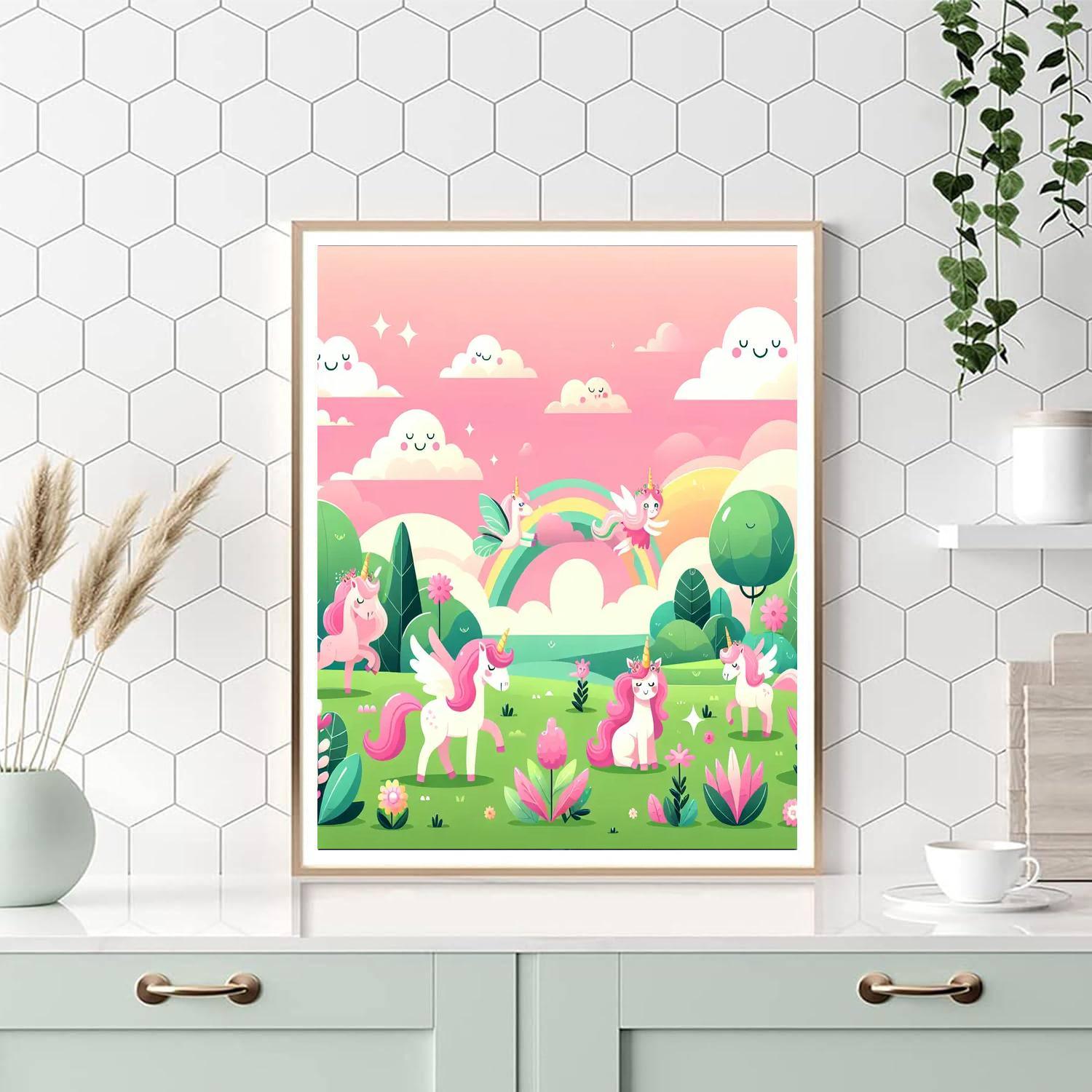 Fantasy Fields Paint By Numbers Art