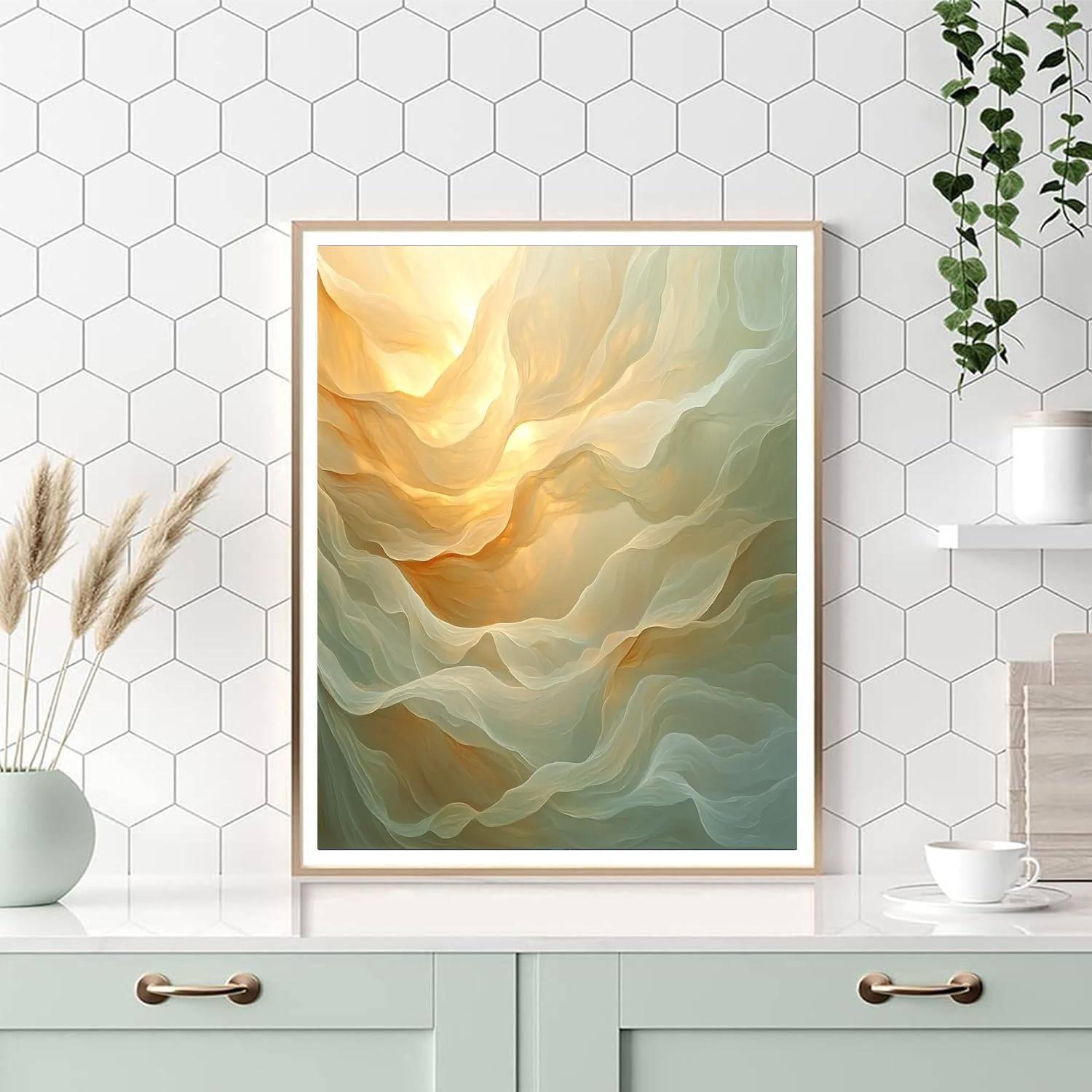 Edgar Degas Inspired Dancing Light And Shadow  DIY Paint By Numbers