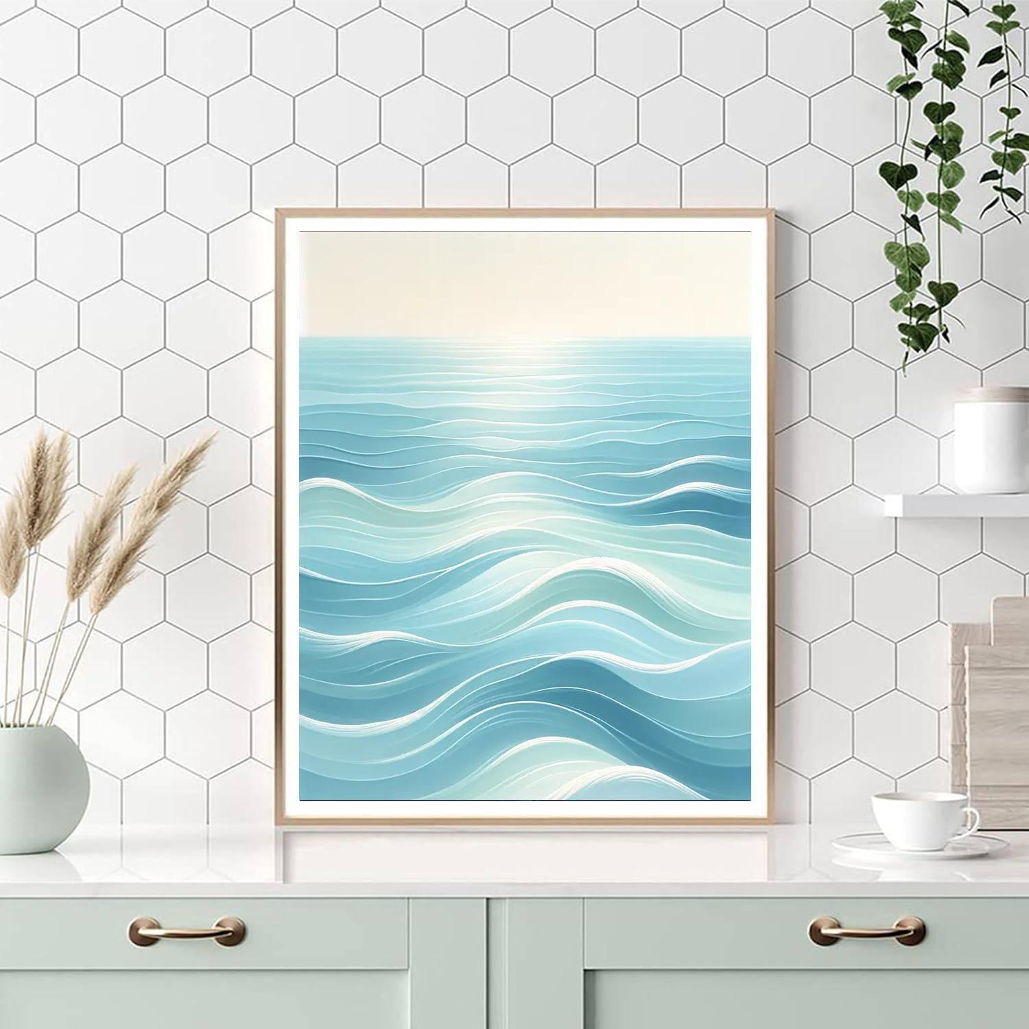 Nostalgic Ocean Breeze DIY Paint By Numbers
