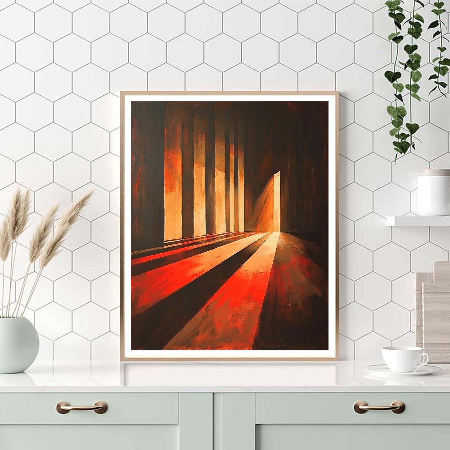 Caravaggio Inspired Spectacle Of Shadows  Number Painting