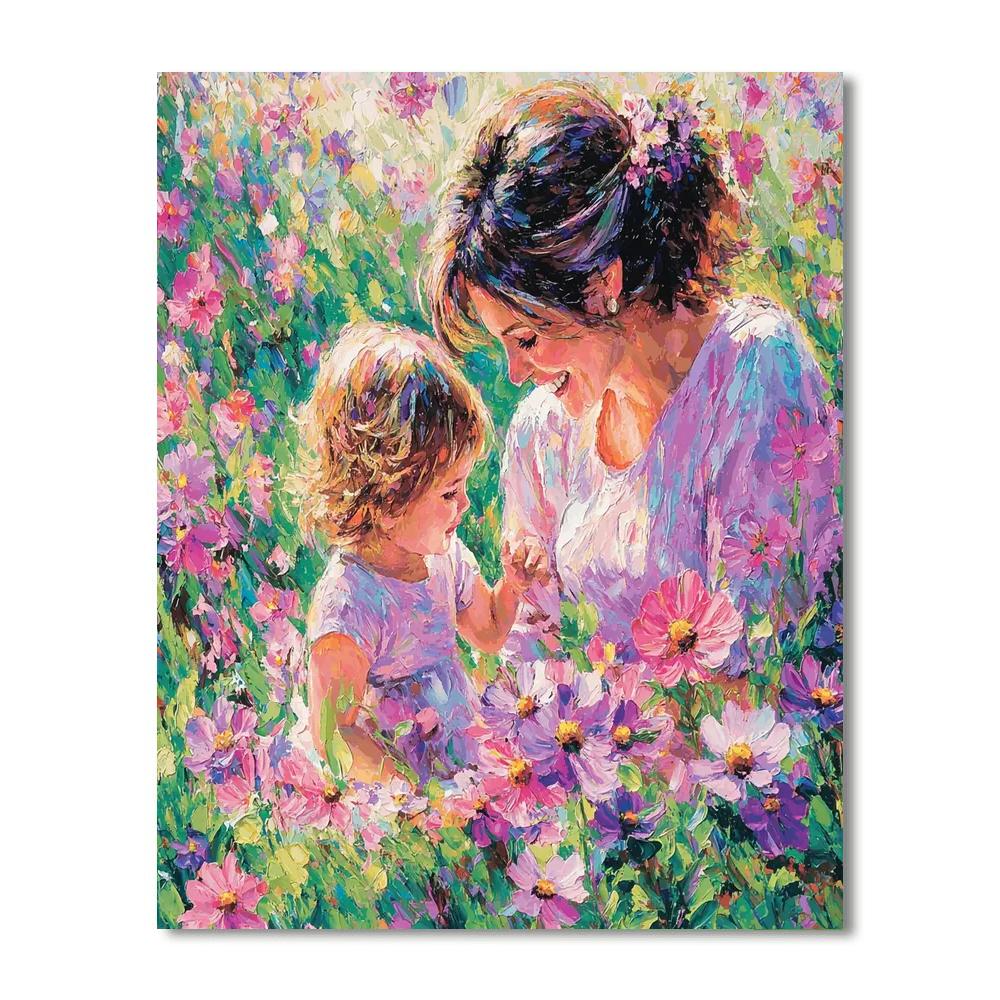 Forever Blossoming DIY Paint By Numbers