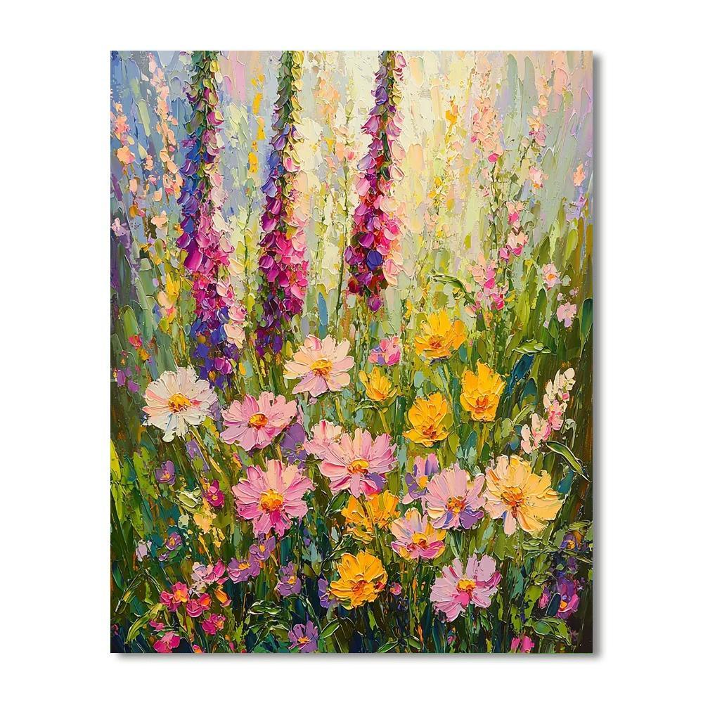 Claude Monet Inspired Dancing Meadows  Paint By Numbers