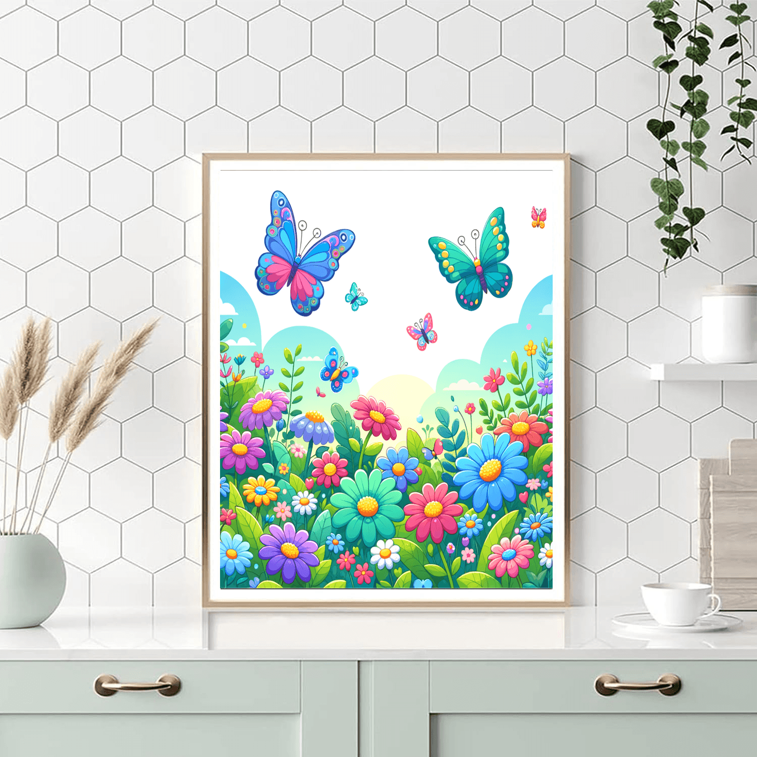 Butterfly Garden Adventure Paint By Color