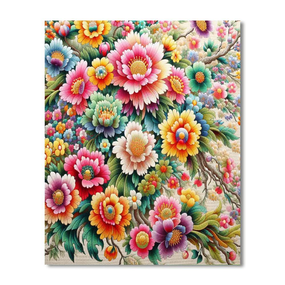 Eternal Spring Tapestry Paint By Numbers