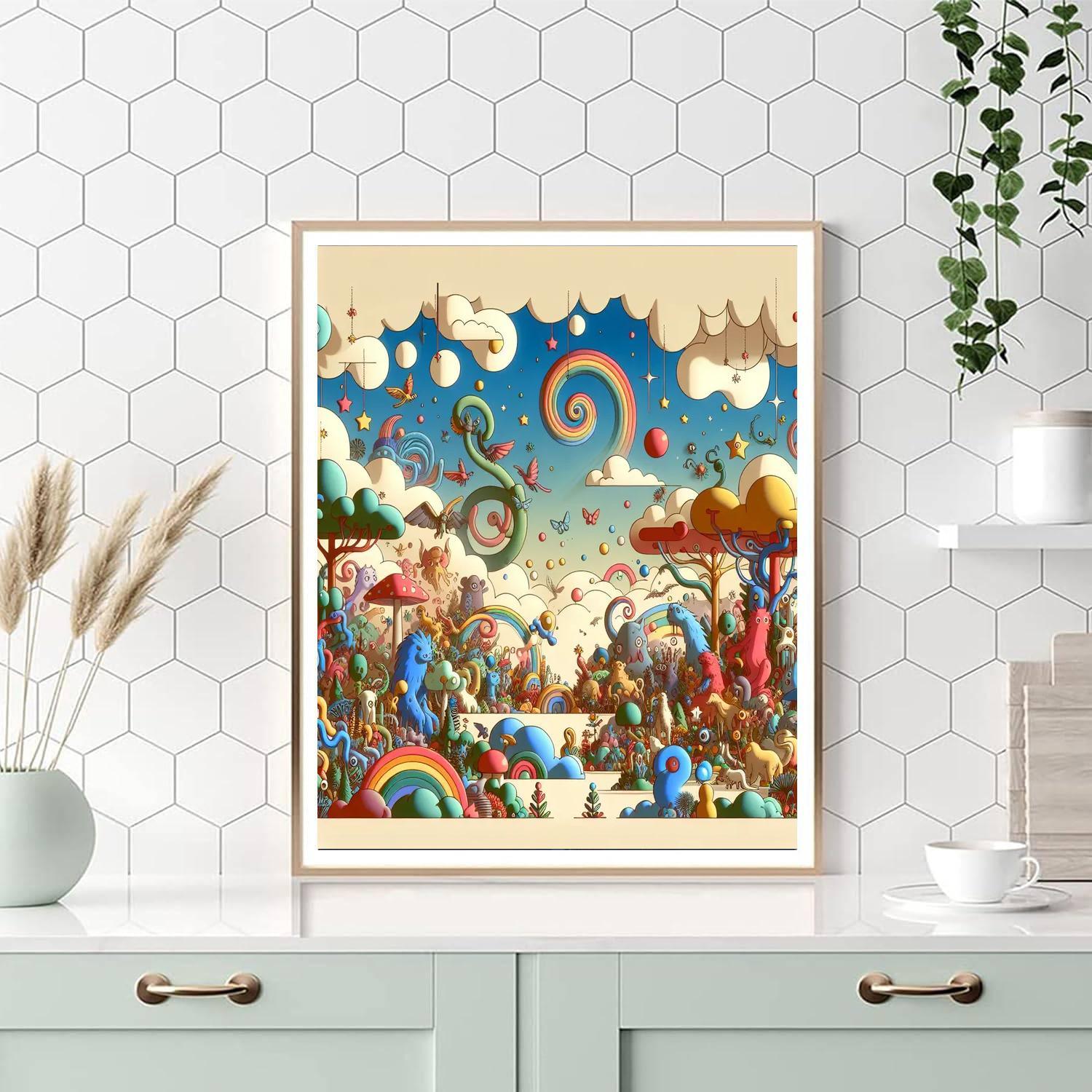 Adventure In Wonderland Paint By Numbers