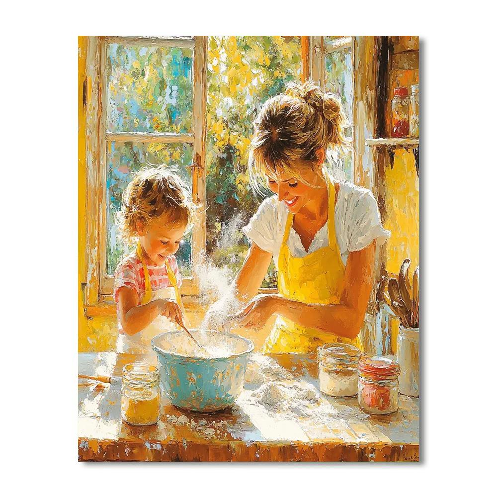 The Heart Of Our Home Painting Number Kit