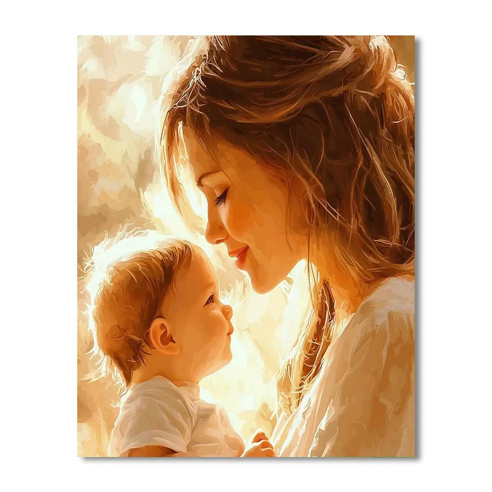 The Loving Gaze Paint By Number