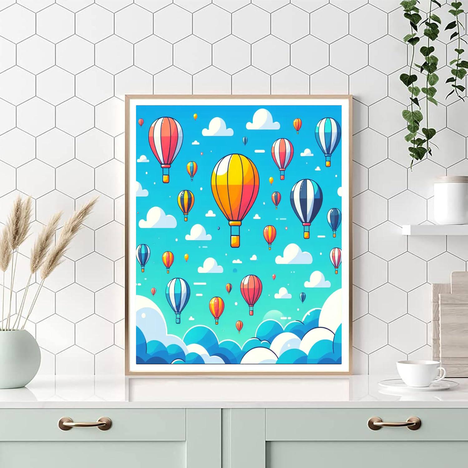 Sky High Painting Number Kit