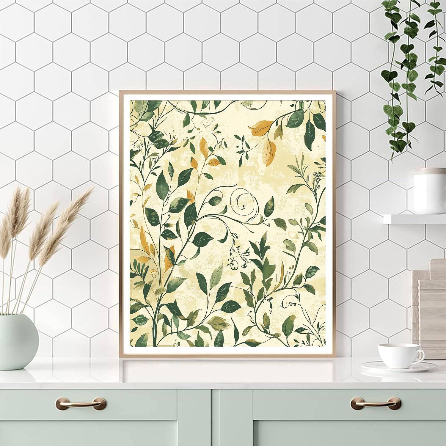 Leonardo Da Vinci Inspired Elysian Patterns  Numbered Painting Kits