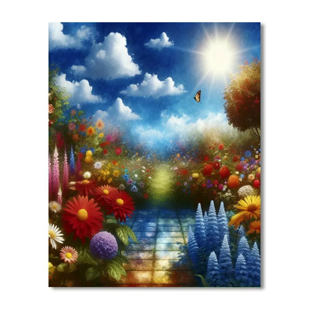 Summer Garden Jubilee Paint By Numbers Kits