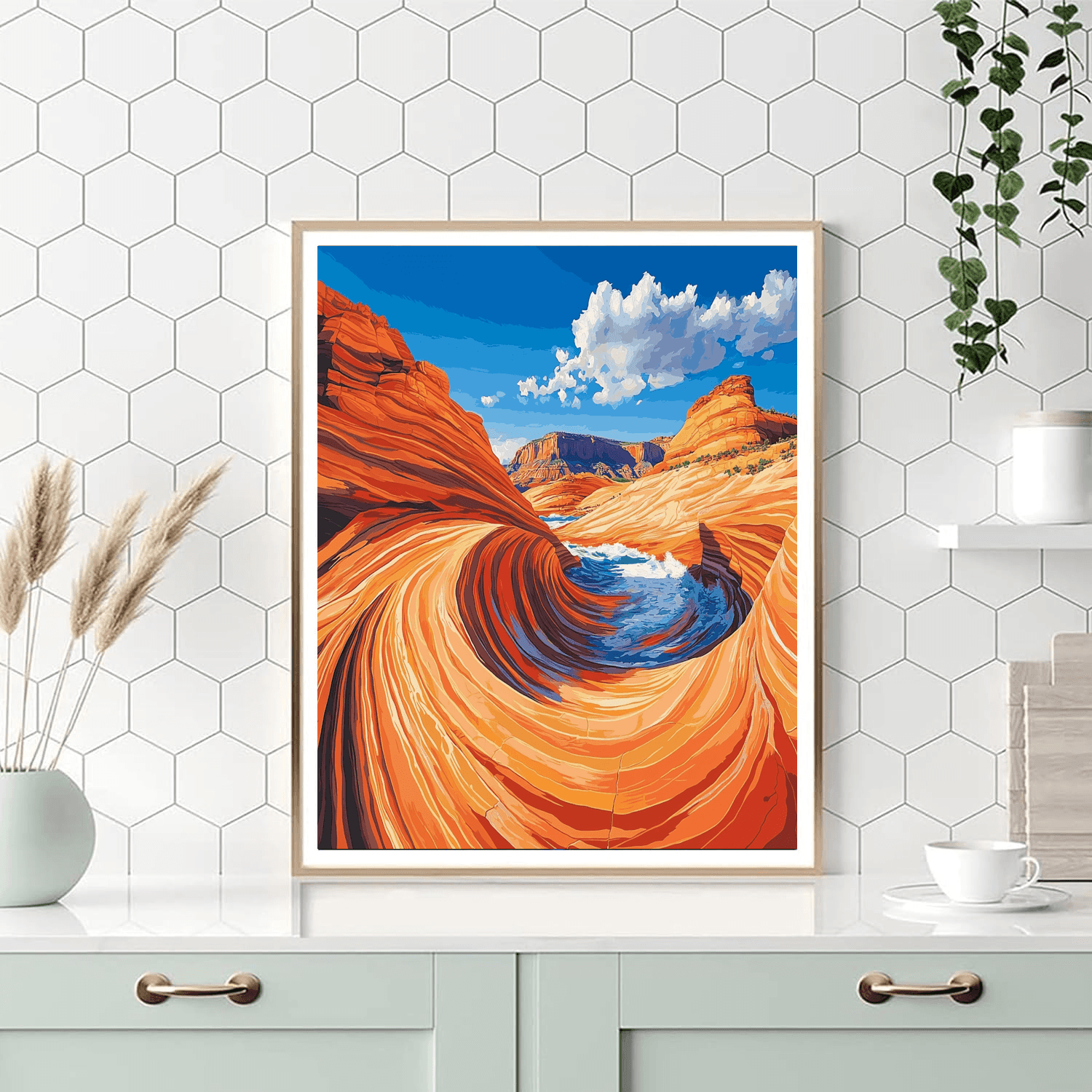 The Wave Paint By Number