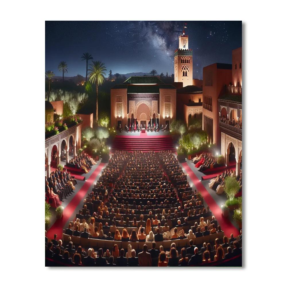 Marrakech International Film Festival - Morocco Paint By Color