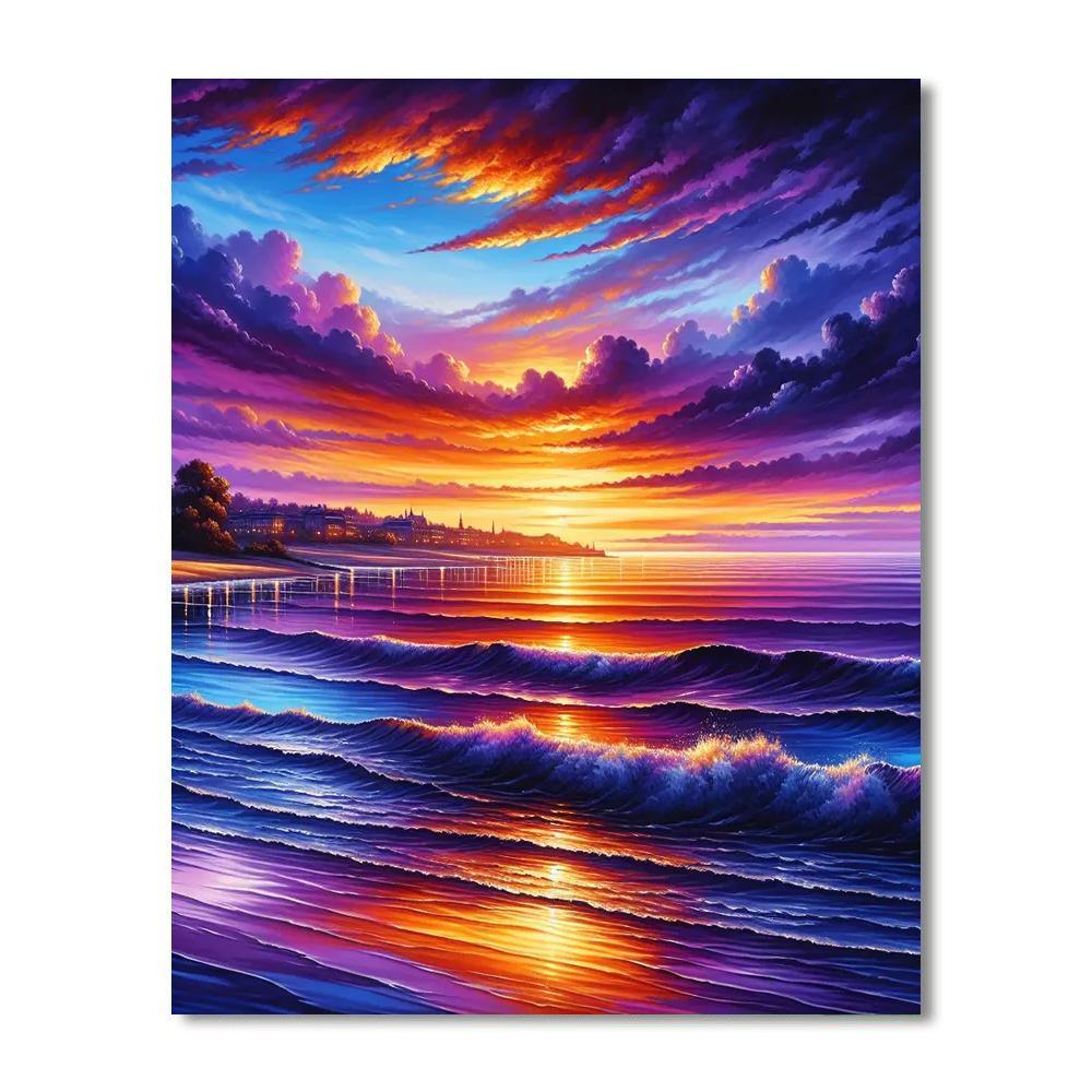 Seaside Twilight Wonder Paint By Numbers Kits
