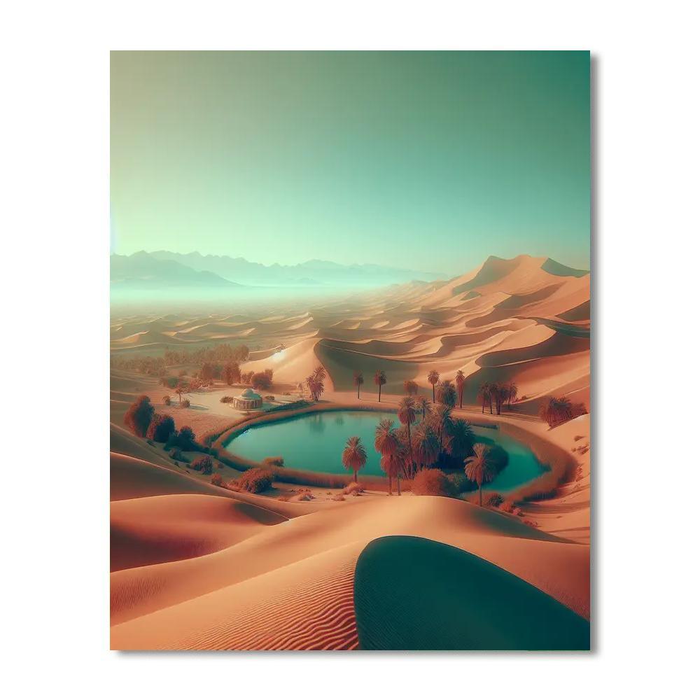 Mystical Desert Mirage Paint By Numbers