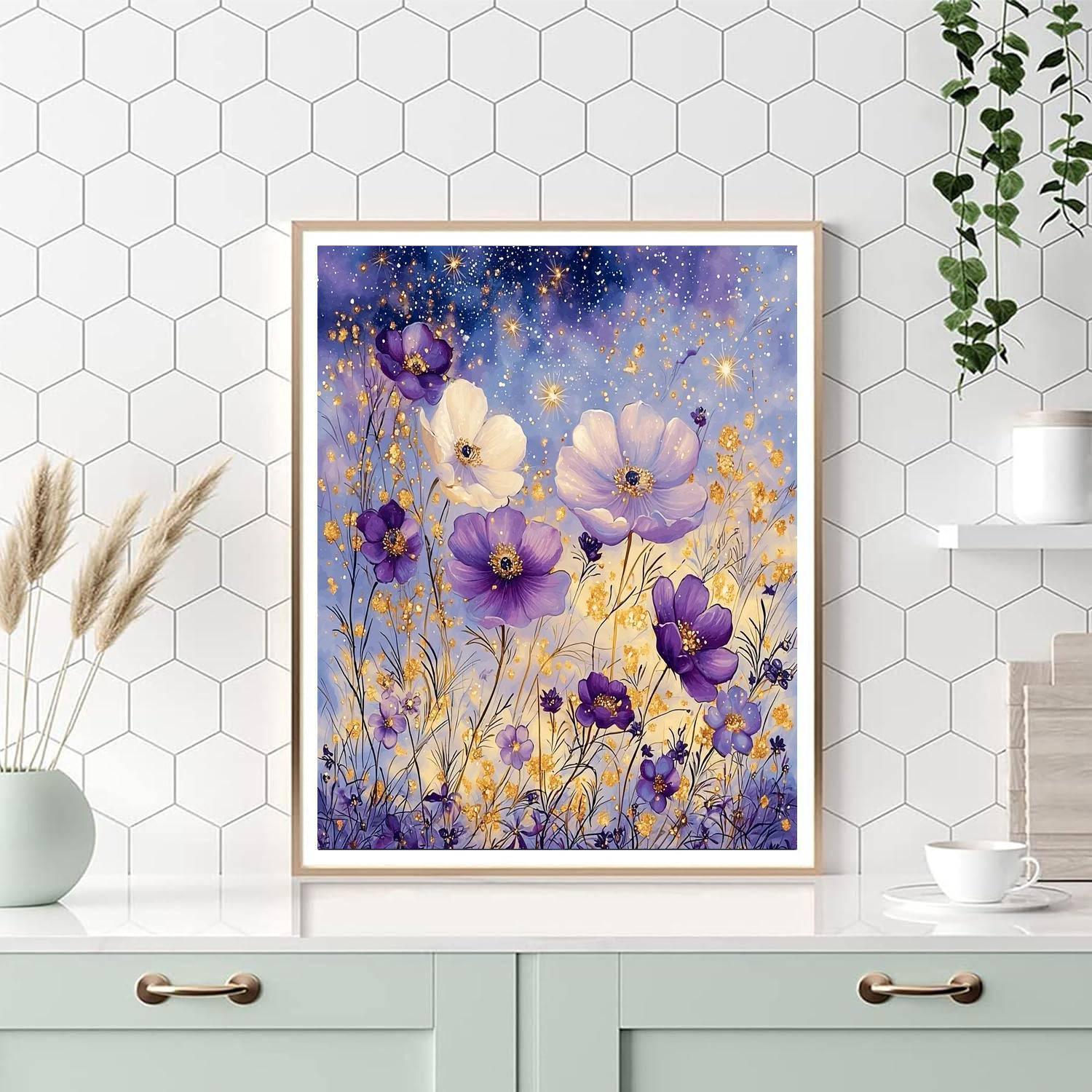 Gustav Klimt Inspired Twilight Blossoms  Paint By Numbers