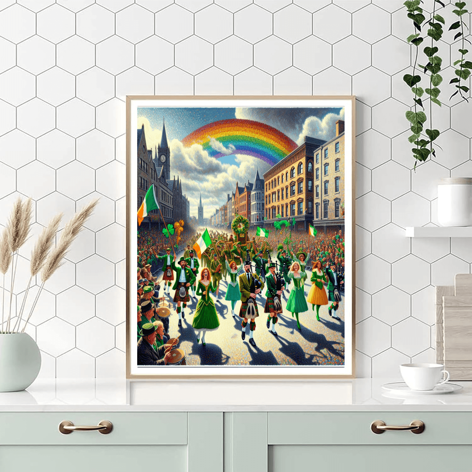 St. Patrick’s Day Parade - Ireland Paint By Number