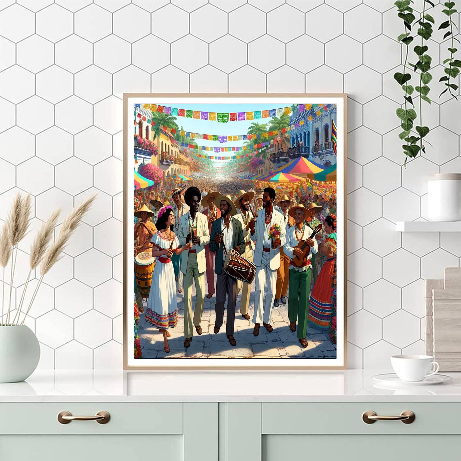 Dia De La Candelaria DIY Paint By Numbers