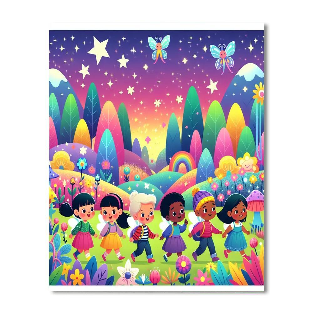 Fairyland Adventure Expedition Paint By Numbers