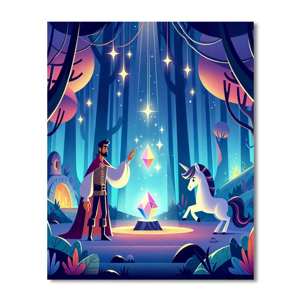 Magic And Mysticism Paint By Numbers Art