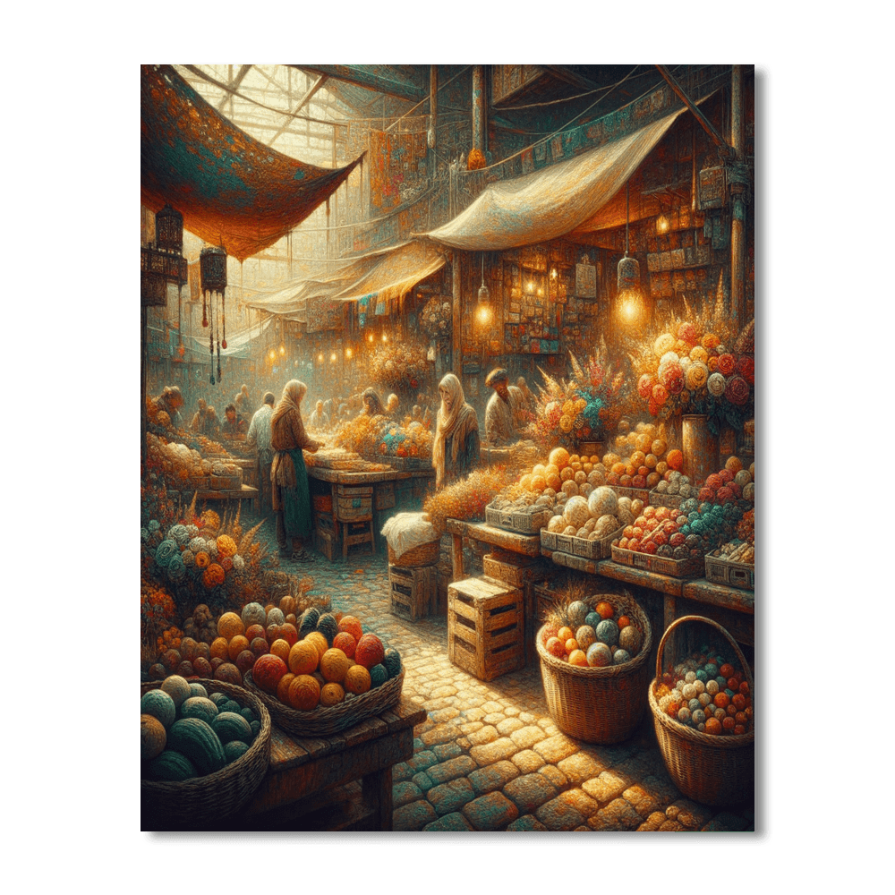 Vintage Marketplace Charm Paint By Color