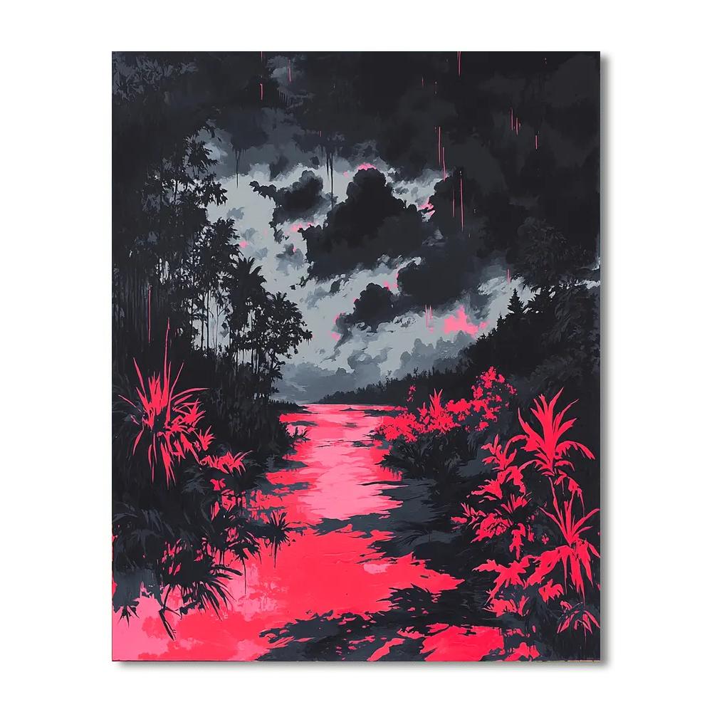 Banksy Inspired Eclipsed Futures  DIY Paint By Numbers