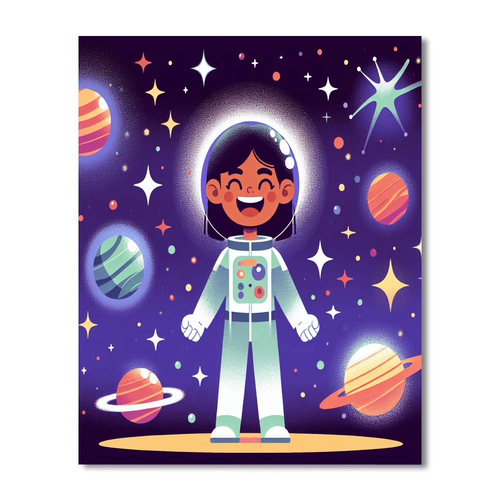 Galactic Adventures Academy DIY Paint By Numbers