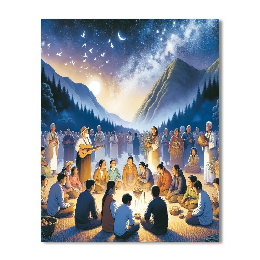 Matariki Festival - New Zealand Paint By Color