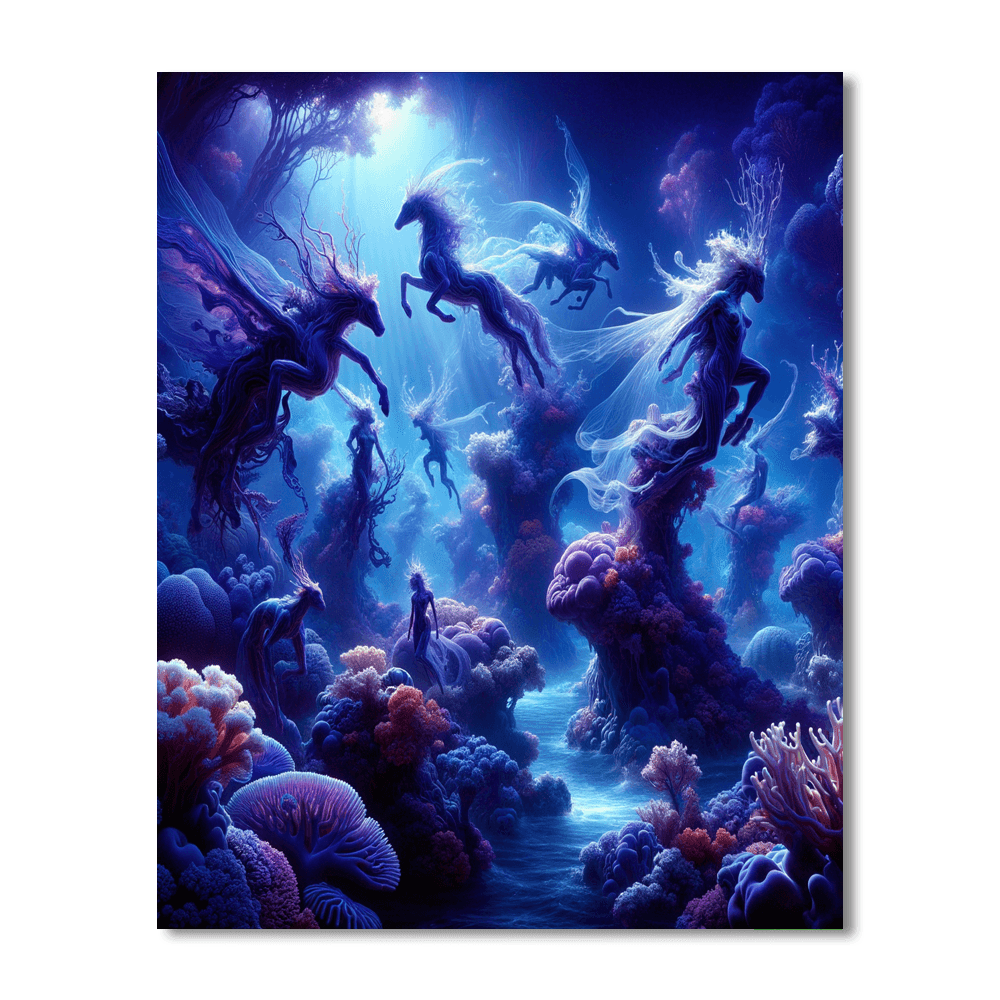 Luminous Underwater Fantasy DIY Paint By Numbers