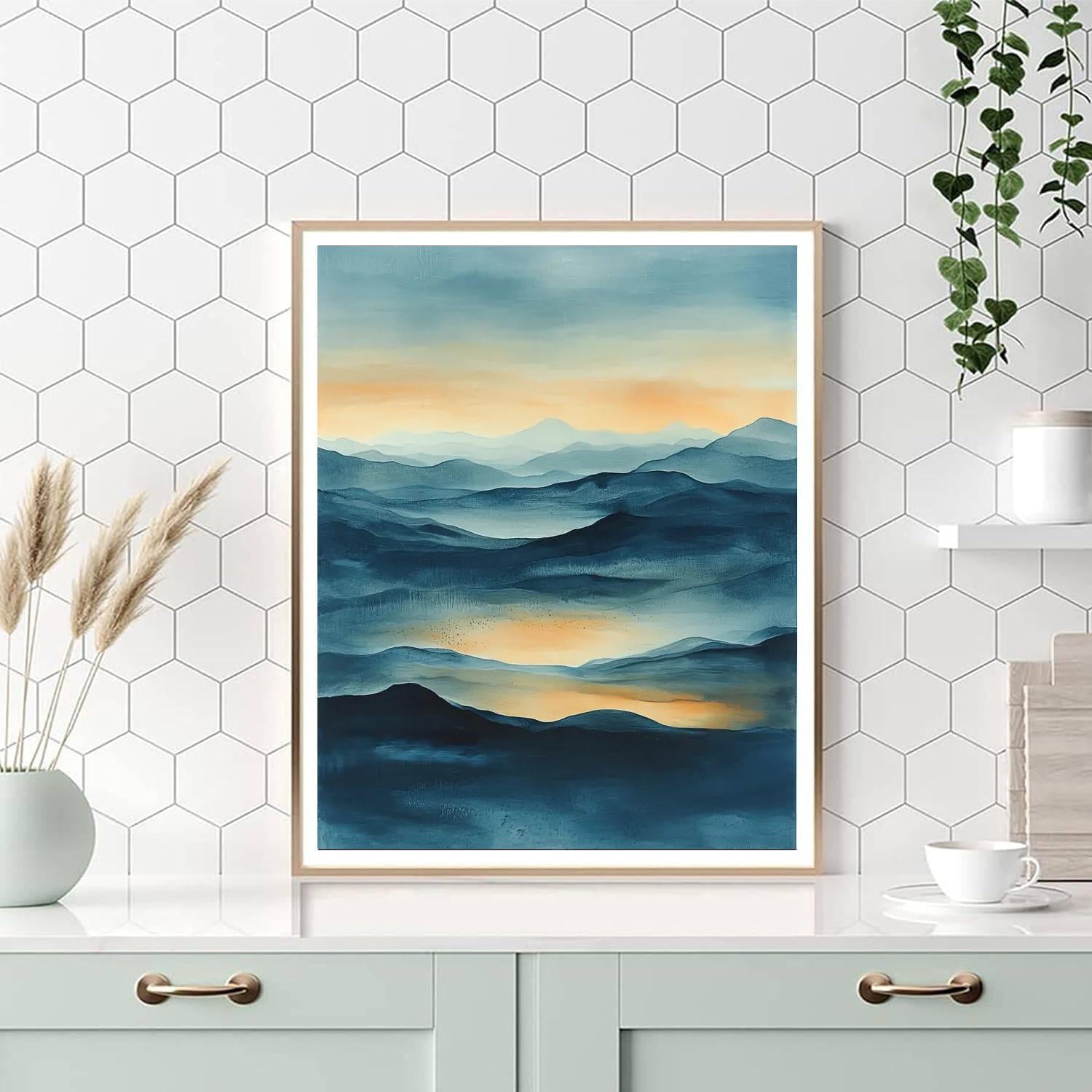 Max Ernst Inspired Nature's Surreal Lullaby  Paint By Numbers Kits