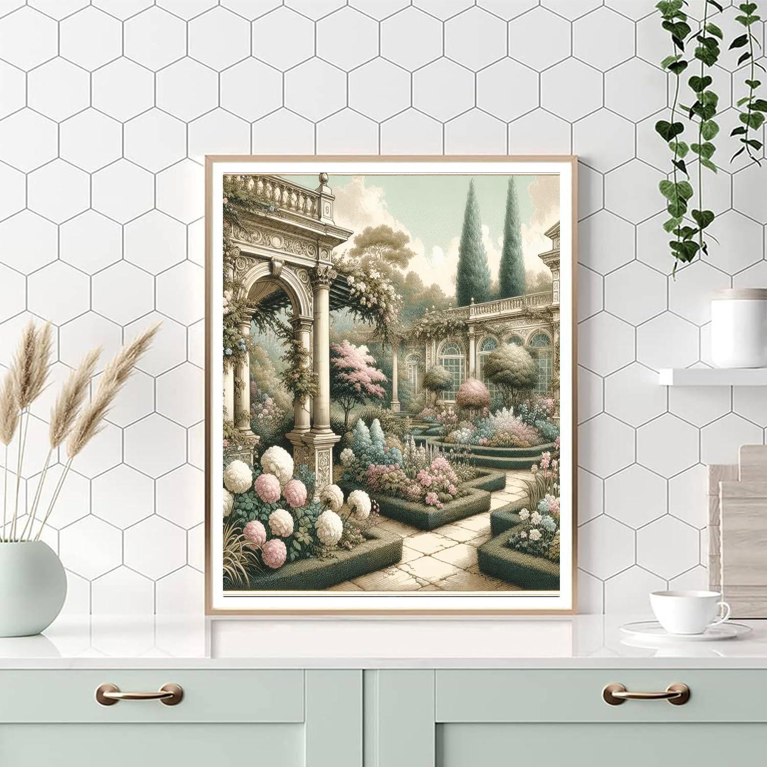 Victorian Garden Stroll Paint By Numbers Kits