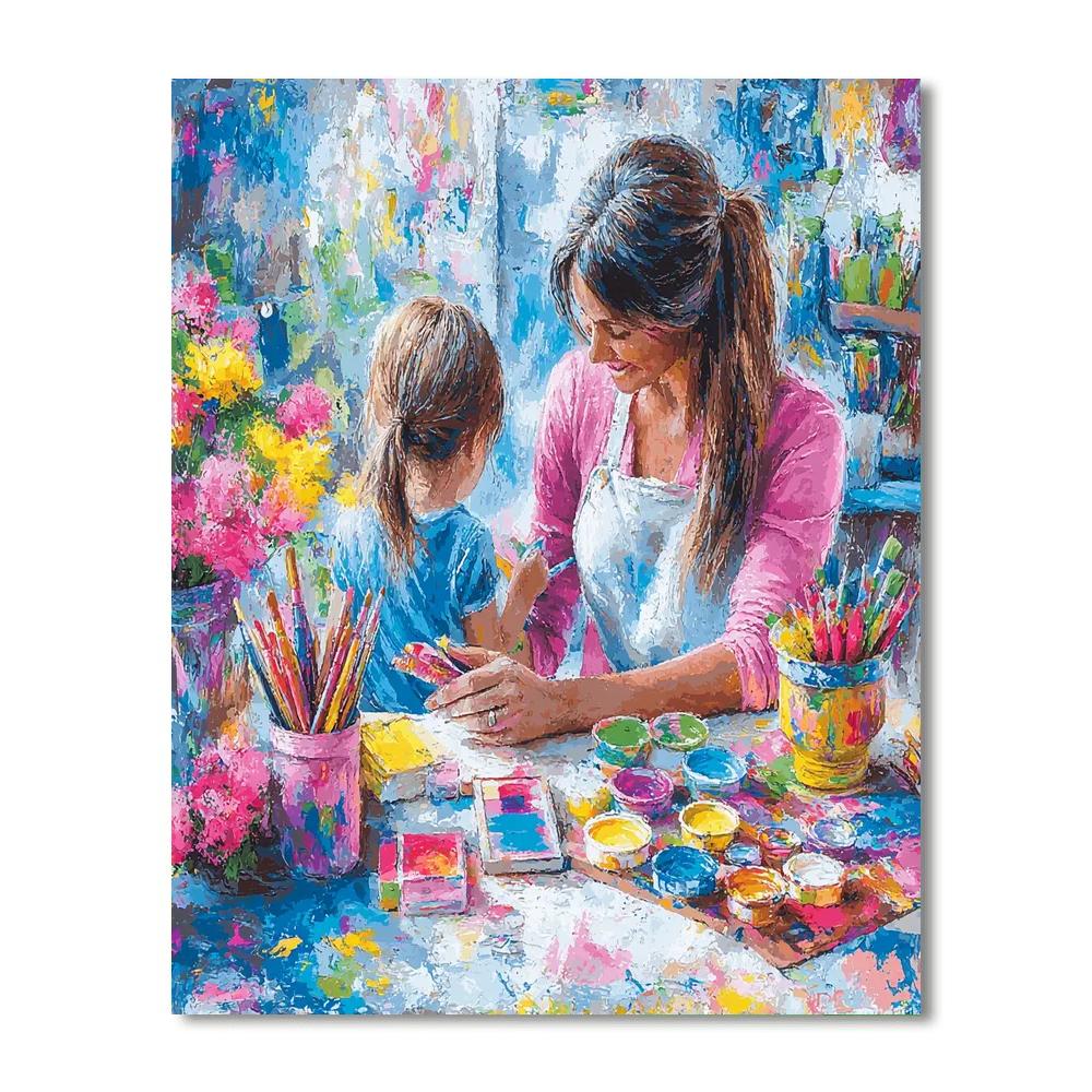 Celebrating Creativity Number Painting