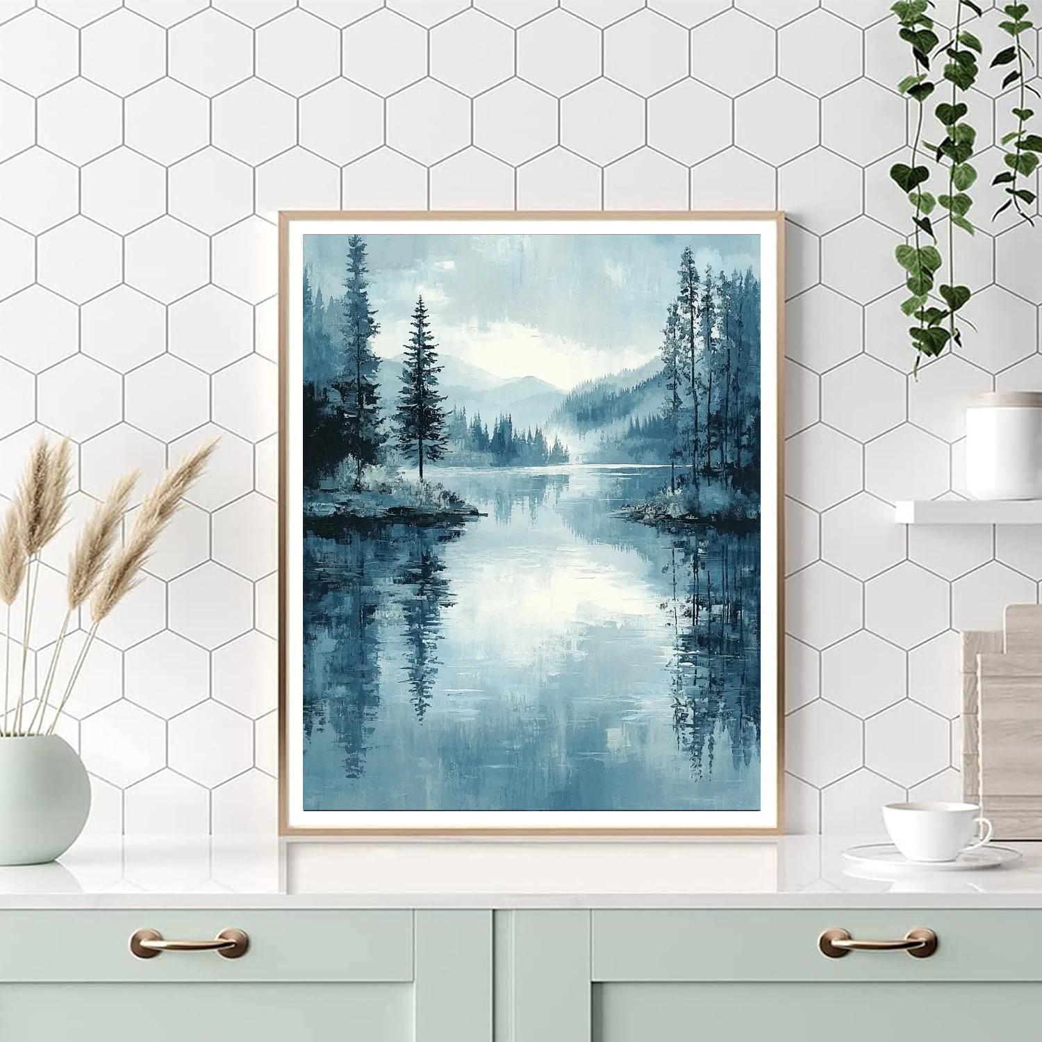 Edgar Degas Inspired Soft Reflections  Paint By Numbers Kits