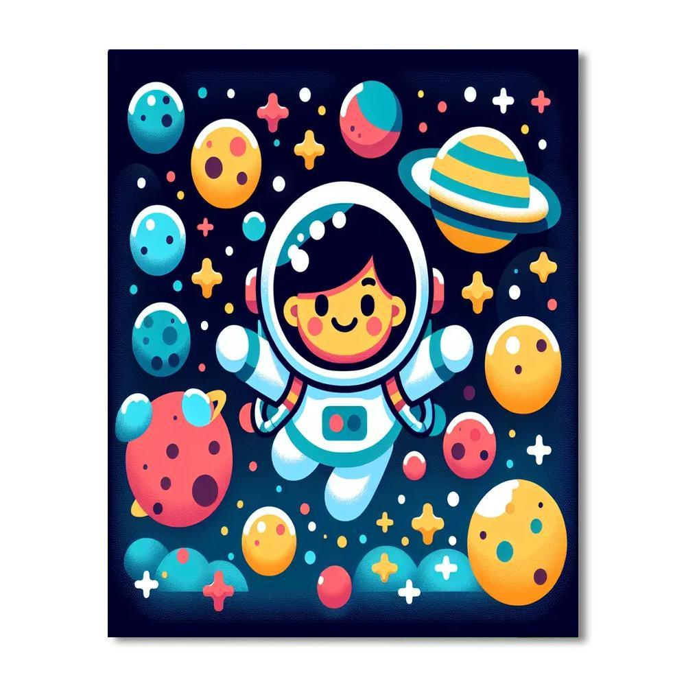 Galactic Star Explorer Numbered Painting Kits