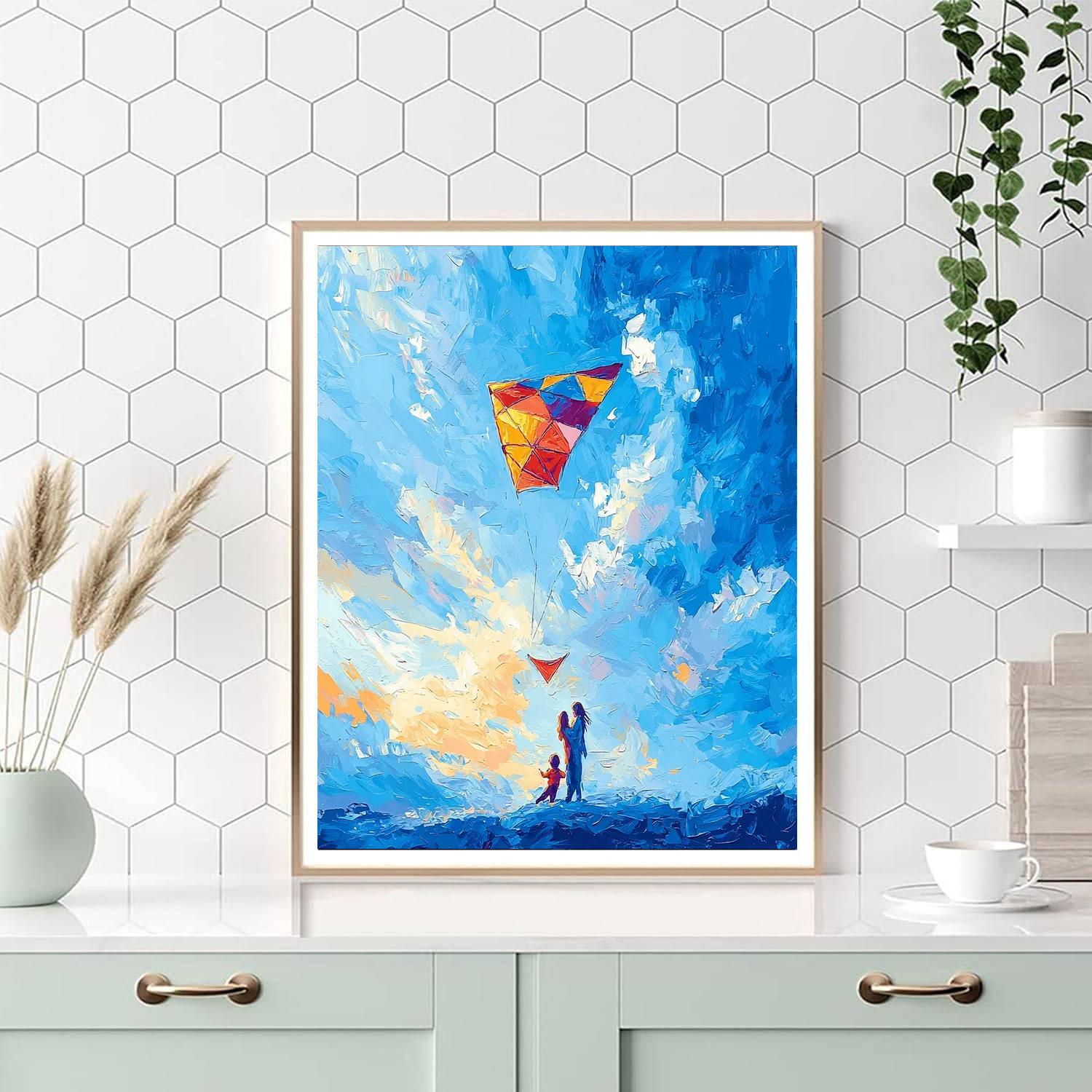 Soaring Together Number Painting