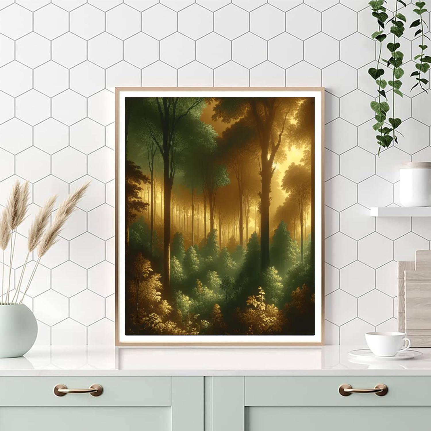 Sublime Forest Canopy Paint By Numbers