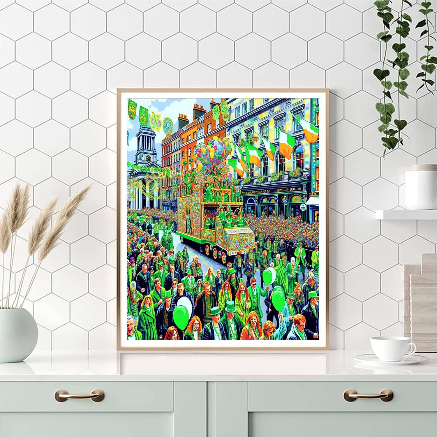 Saint Patrick's Festival - Dublin, Ireland Paint By Numbers Art