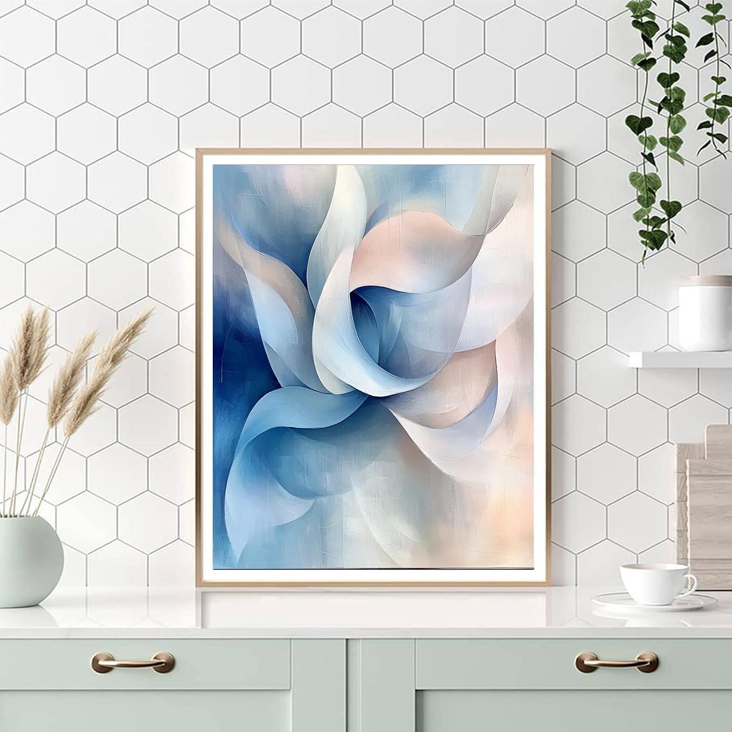 Leonardo Da Vinci Inspired Gentle Swirls Of Wind  Paint By Numbers Art