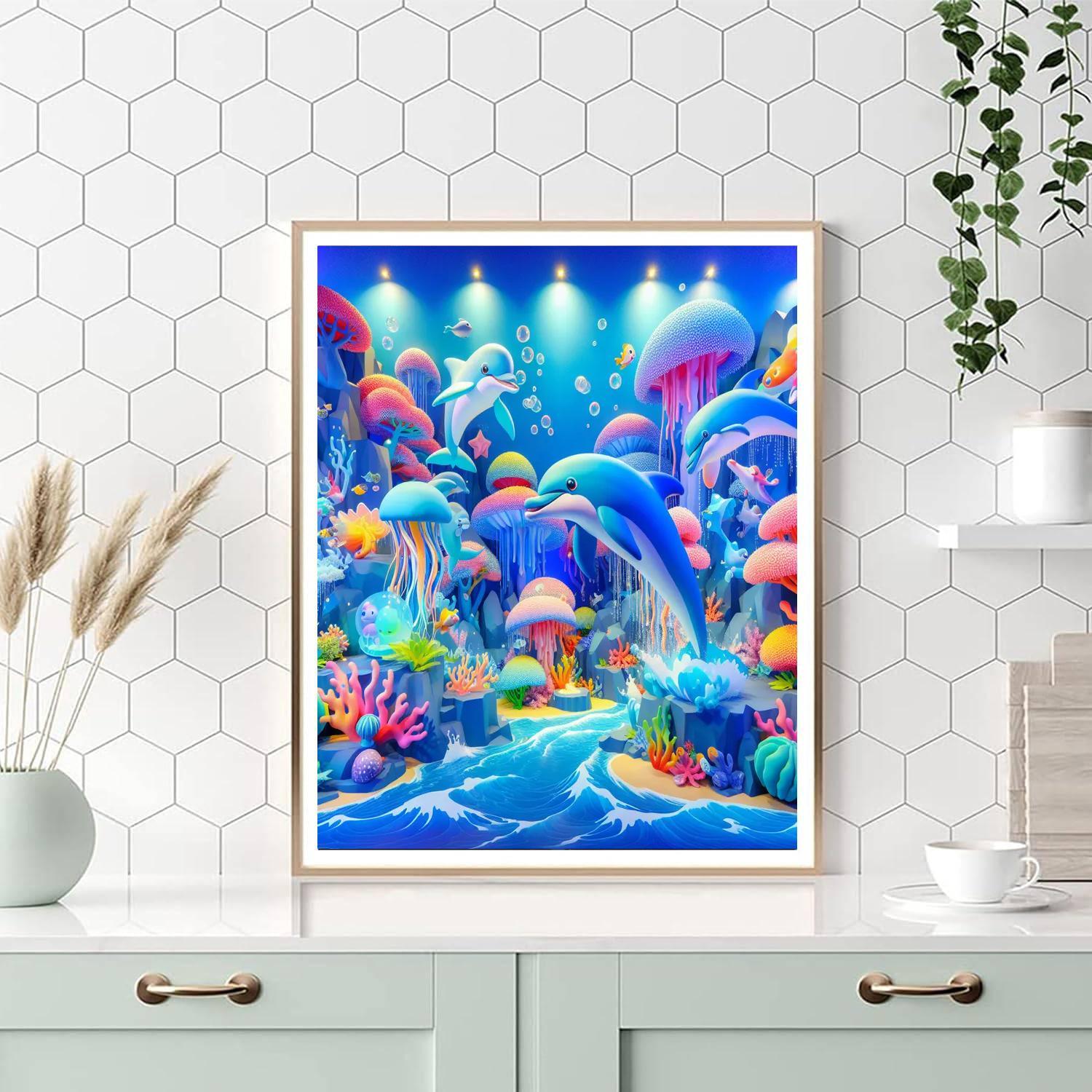 Under The Sea For Little Explorers Numbered Painting Kits