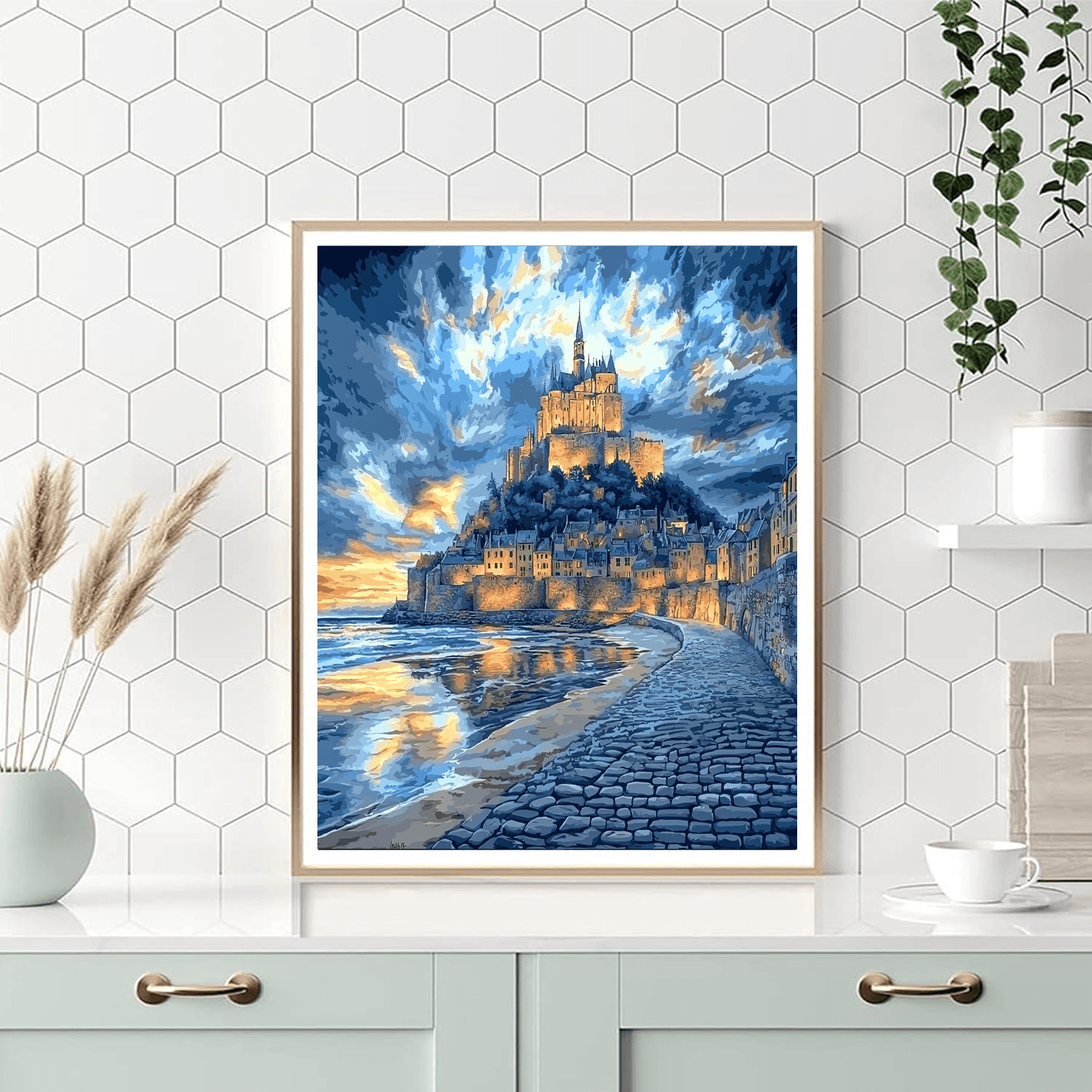 Mont Saint-michel - Normandy Paint By Numbers